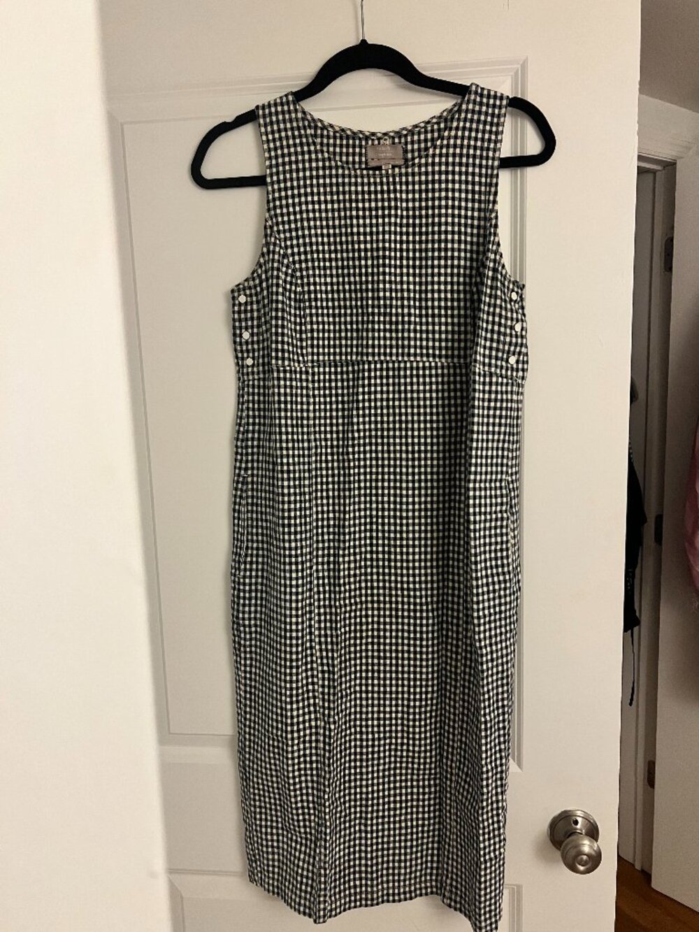 Father's Daughter Gingham Midi Dress – Size M